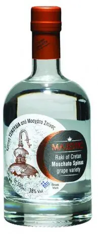 MAJESTIC – ΜΟΣΧΑΤΟ ΣΠΙΝΑΣ (Ρακή 38% vol)
