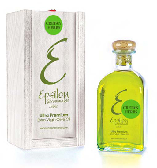 Cretan Herbs Flavor Extra Virgin Olive Oil..