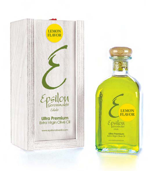 Lemon Flavor Extra Virgin Olive Oil.