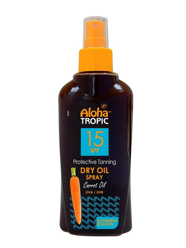 Aloha Tropic Protective Tanning Carrot Oil Spf 15