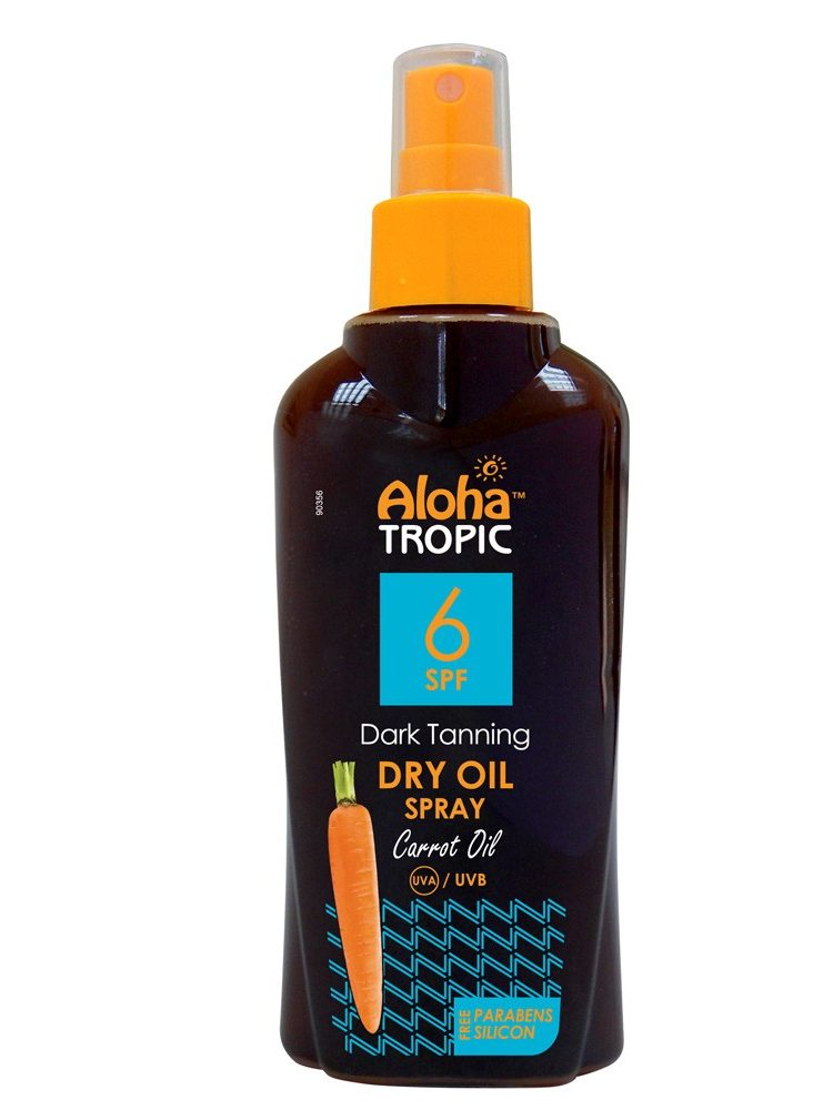 Aloha Tropic Dark Tanning Carrot Oil Spf 6