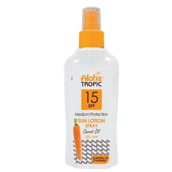Aloha Tropic Medium Protection Carrot Lotion Spf 15