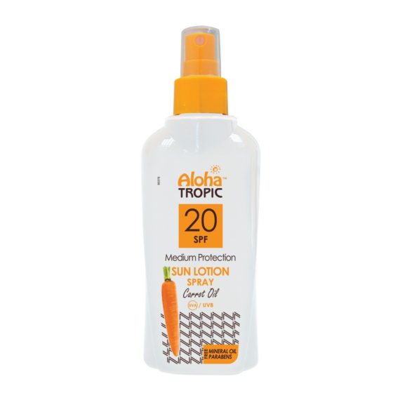 Aloha Tropic Medium Protection Carrot Lotion Spf 20