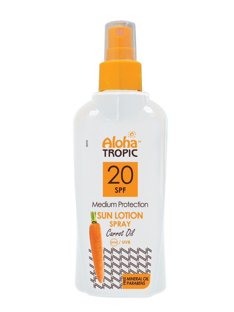 Aloha Tropic Medium Protection Carrot Lotion Spf 20