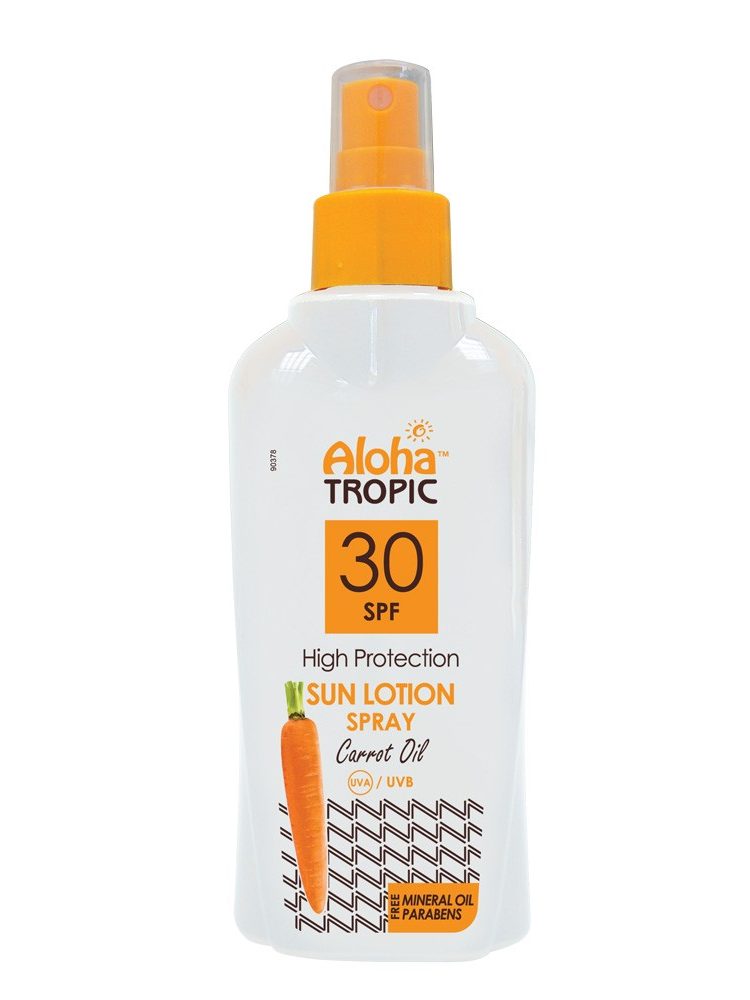 Aloha Tropic High Protection Carrot Lotion Spf 30