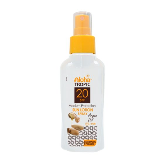 Aloha Tropic Medium Protection Micro Argan Lotion Spf 20