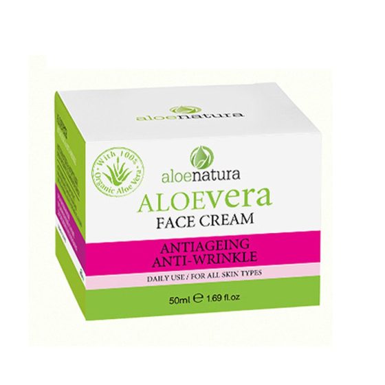 Aloe Natura Αντιγηραντική-Αντιρυτιδική Κρέμα