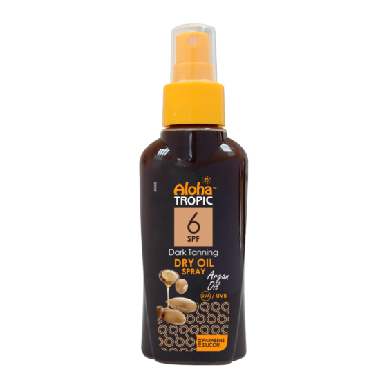 Aloha Tropic Dark Tanning Micro Argan Oil Spf 6