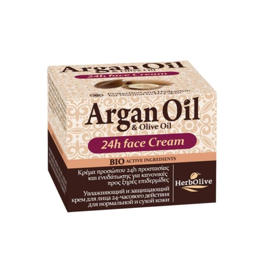 Argan Oil Face Cream 24Hours Normal & Dry Skin