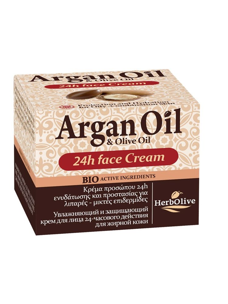 Argan Oil Face Cream 24Hours Oily & Combination Skin