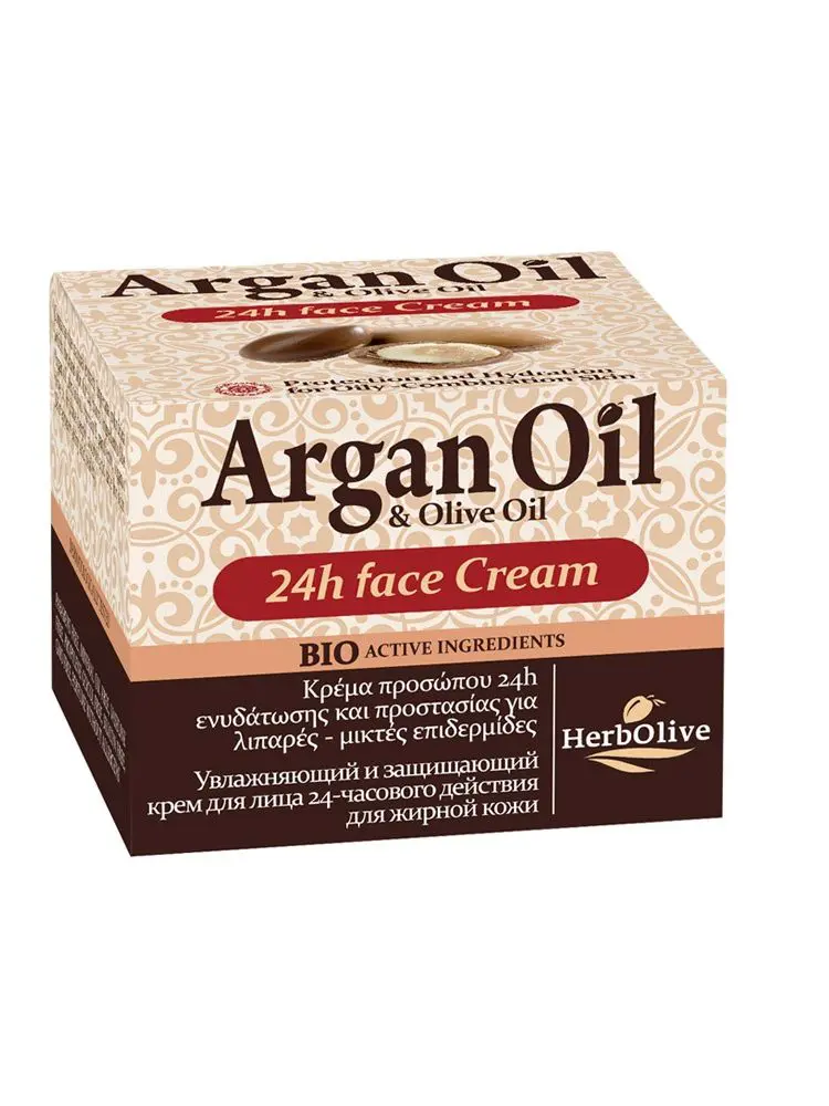 Argan Oil Face Cream 24Hours Oily & Combination Skin
