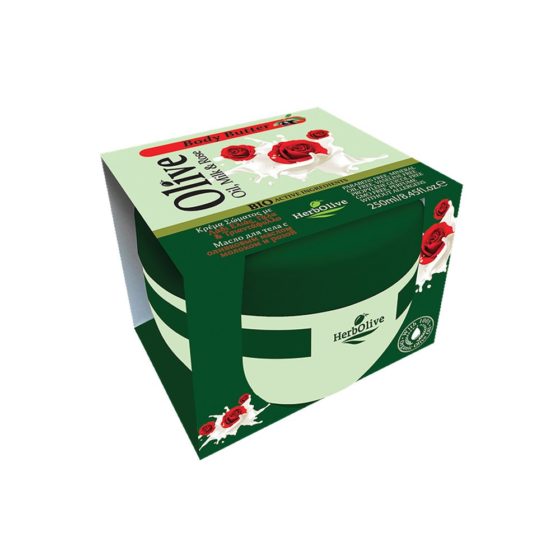 Herbolive Body Butter Milk & Rose