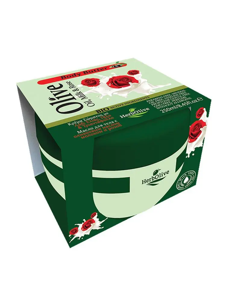 Herbolive Body Butter Milk & Rose