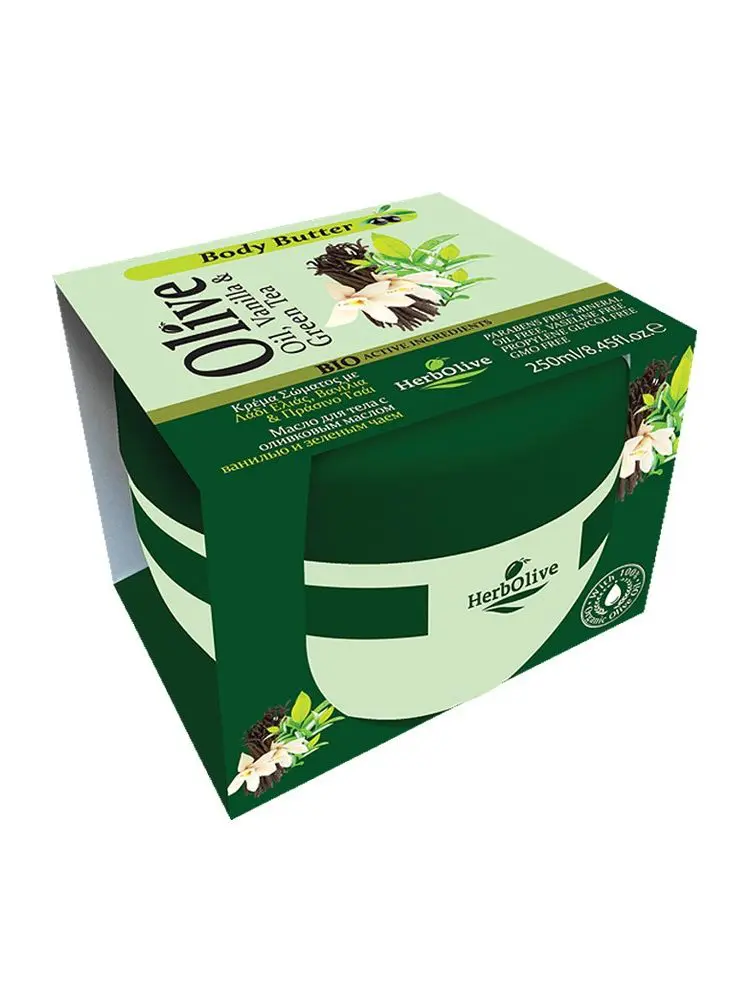 Herbolive Body Butter Vanilla & Green Tea