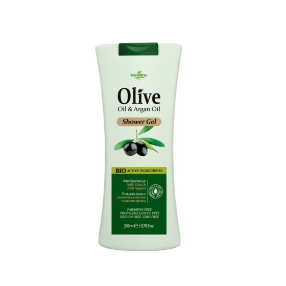 Herbolive Shower Gel With Olive Oil & Argan Oil