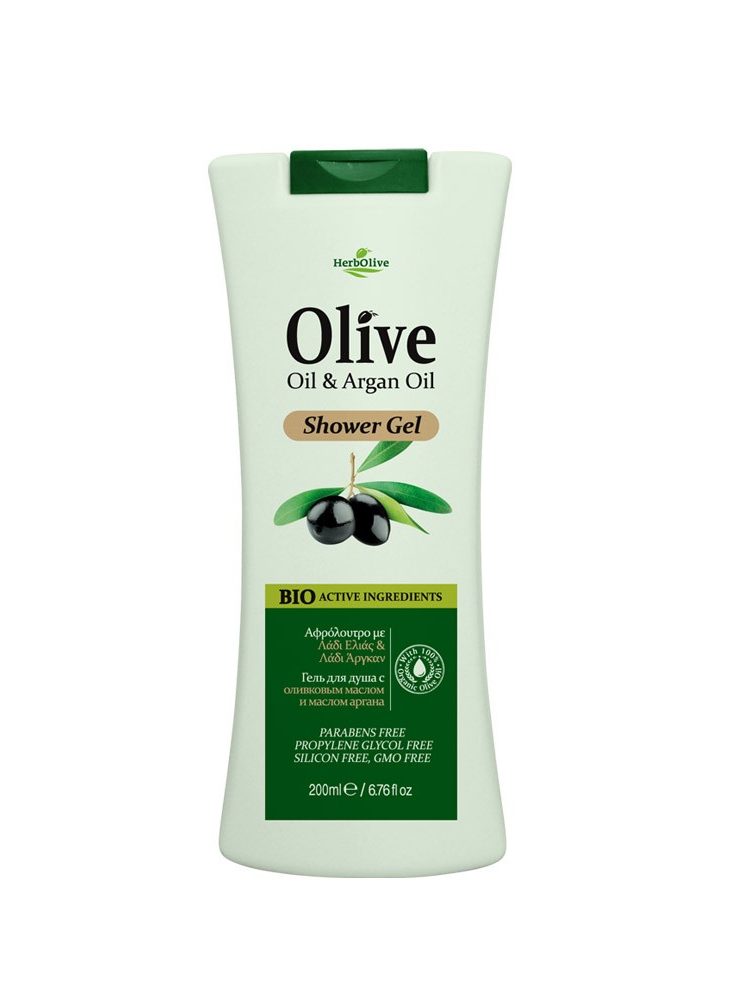 Herbolive Shower Gel With Olive Oil & Argan Oil