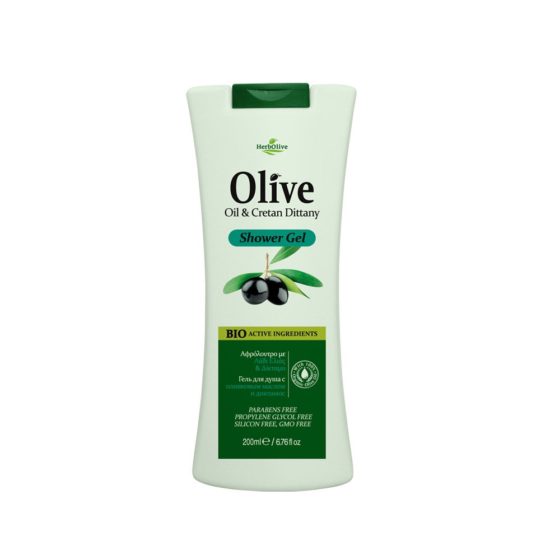 Herbolive Shower Gel With Olive Oil And Cretan Dittany