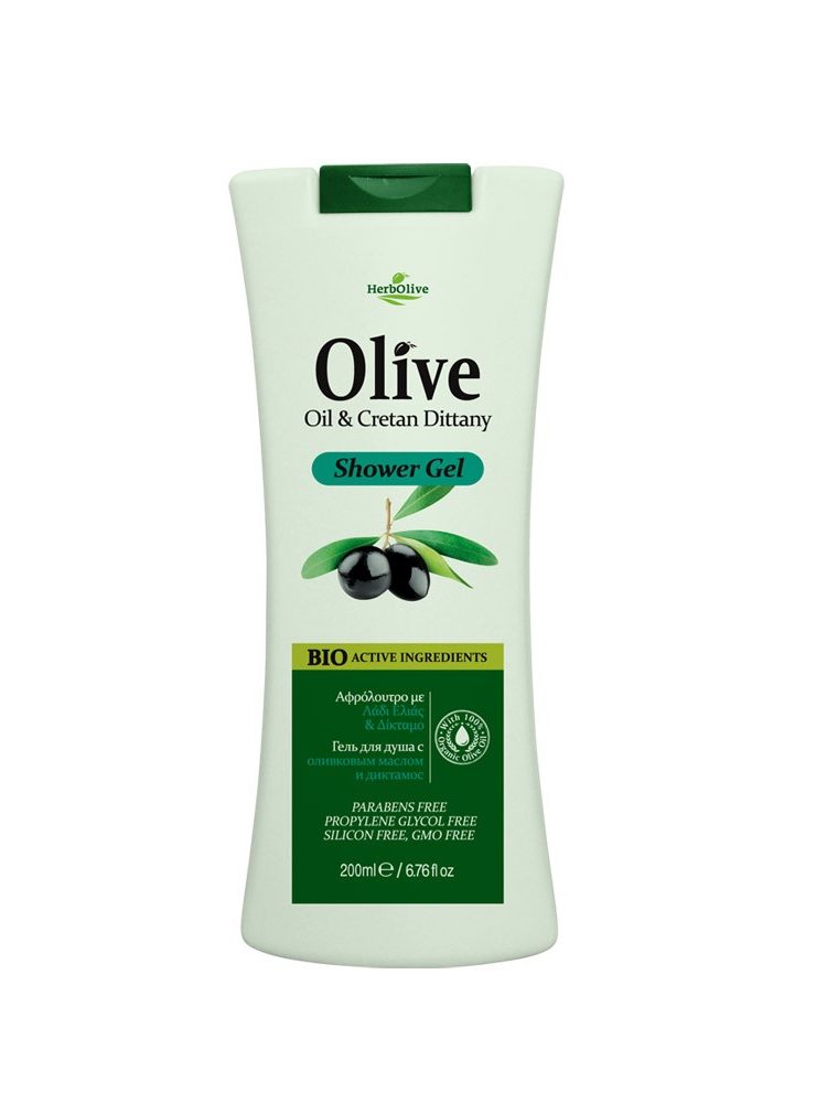 Herbolive Shower Gel With Olive Oil And Cretan Dittany