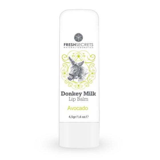 Fresh Secrets Lipbalm with Donkey milk & Avocado