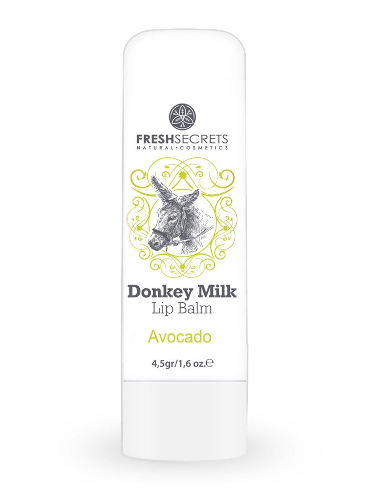 Fresh Secrets Lipbalm with Donkey milk & Avocado
