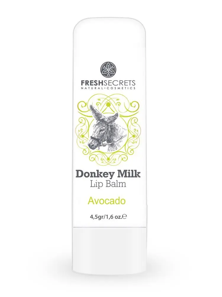 Fresh Secrets Lipbalm with Donkey milk & Avocado