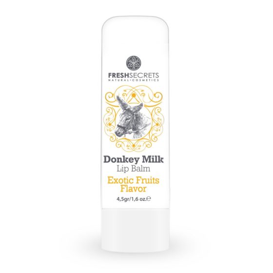 Fresh Secrets Lipbalm with Donkey milk & Exotic Fruits