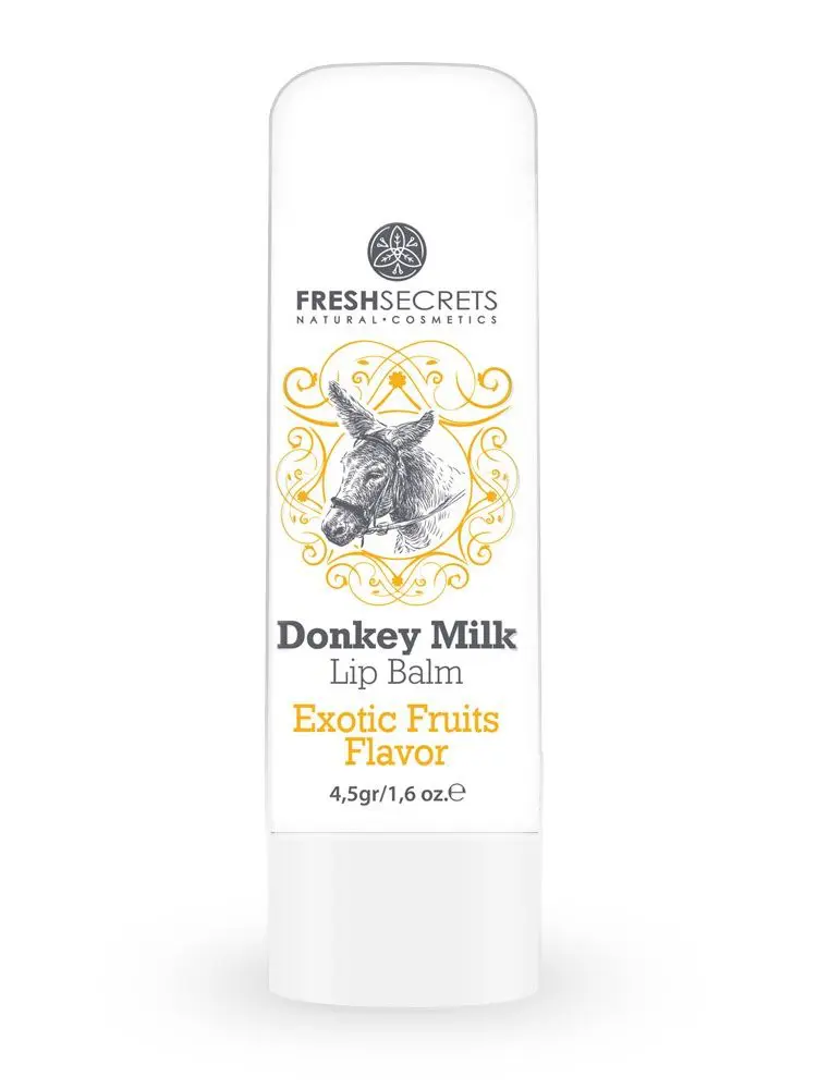 Fresh Secrets Χειλιών με Γάλα Γαϊδούρας & Εξωτικά Φρούτα