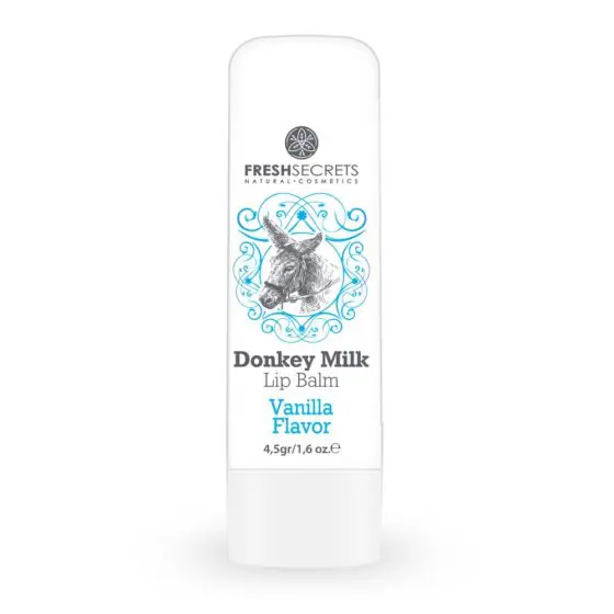Fresh Secrets Lipbalm with Donkey milk & Vanilla