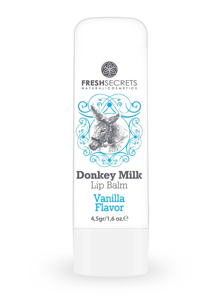 Fresh Secrets Lipbalm with Donkey milk & Vanilla