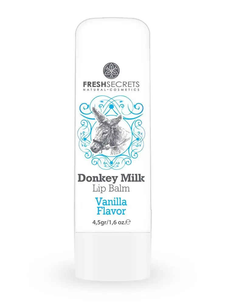 Fresh Secrets Lipbalm with Donkey milk & Vanilla