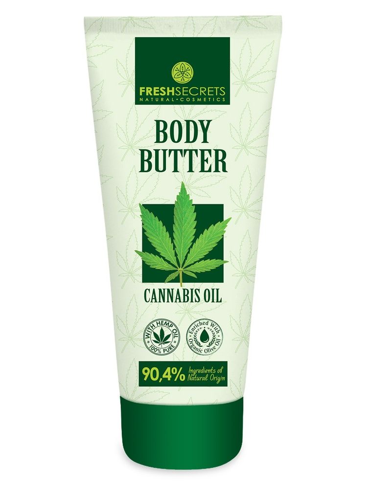 Fresh Secrets Body Butter With Cannabis