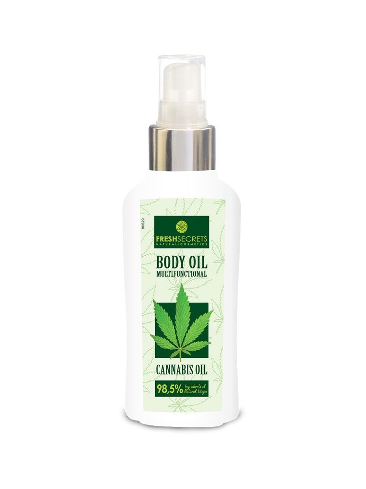Fresh Secrets Body Oil Multi Functional With Cannabis