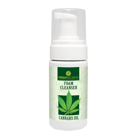 Fresh Secrets Face Foam Cleanser With Cannabis