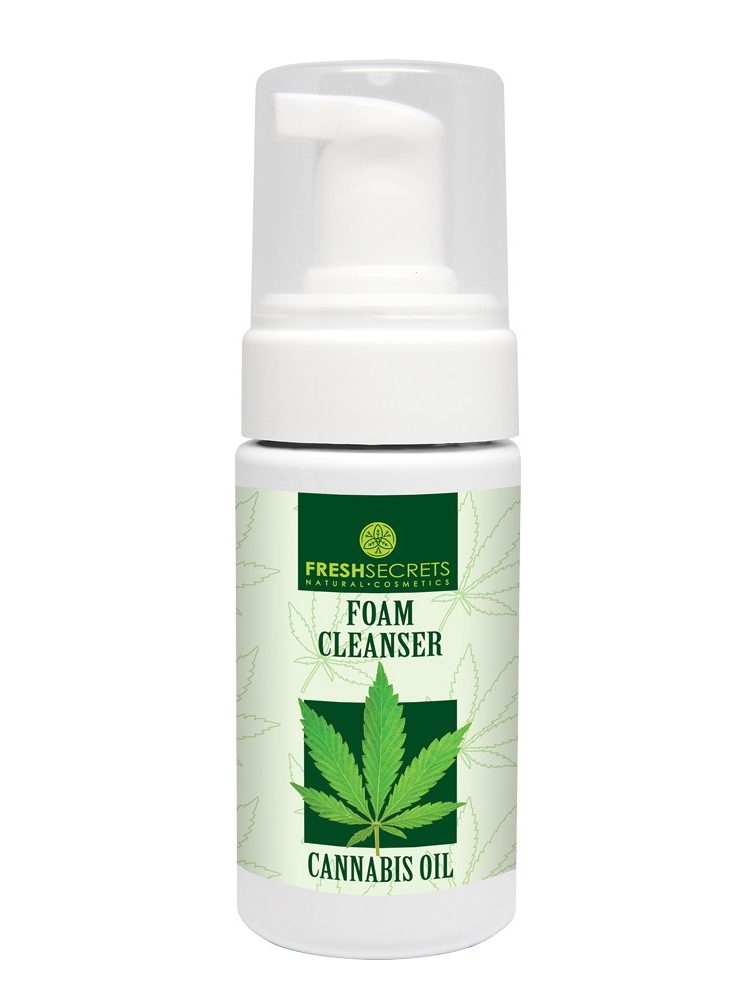 Fresh Secrets Face Foam Cleanser With Cannabis