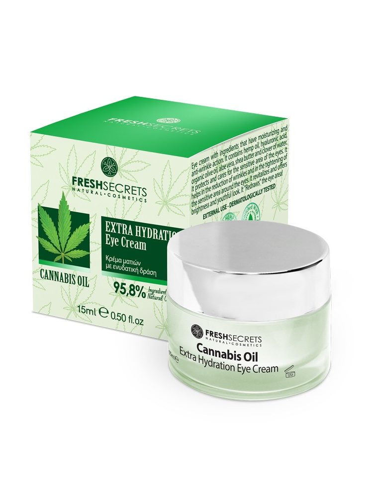 Fresh Secrets Eye Cream Extra Hydration With Cannabis