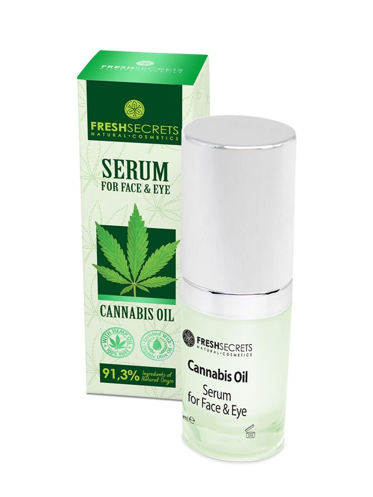 Fresh Secrets Face & Eye Serum With Cannabis