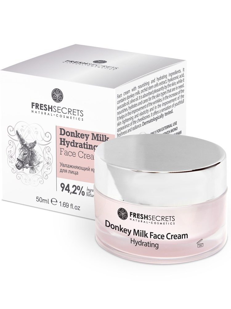 Fresh Secrets Hydrating Face Cream Donkey Milk
