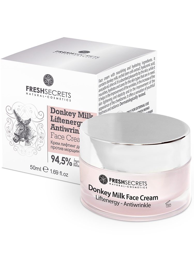 Fresh Secrets Liftenergy-Antiwrinkle Face Cream Donkey Milk
