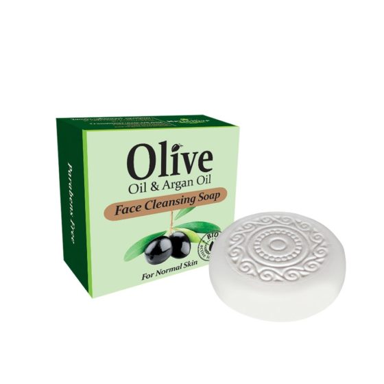 Herbolive Face Cleansing Soap With Olive Oil & Argan Oil