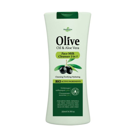 Herbolive Face Milk Cleanser 3 in 1
