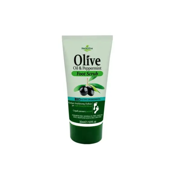 Herbolive Mini Foot Scrub Peppermint