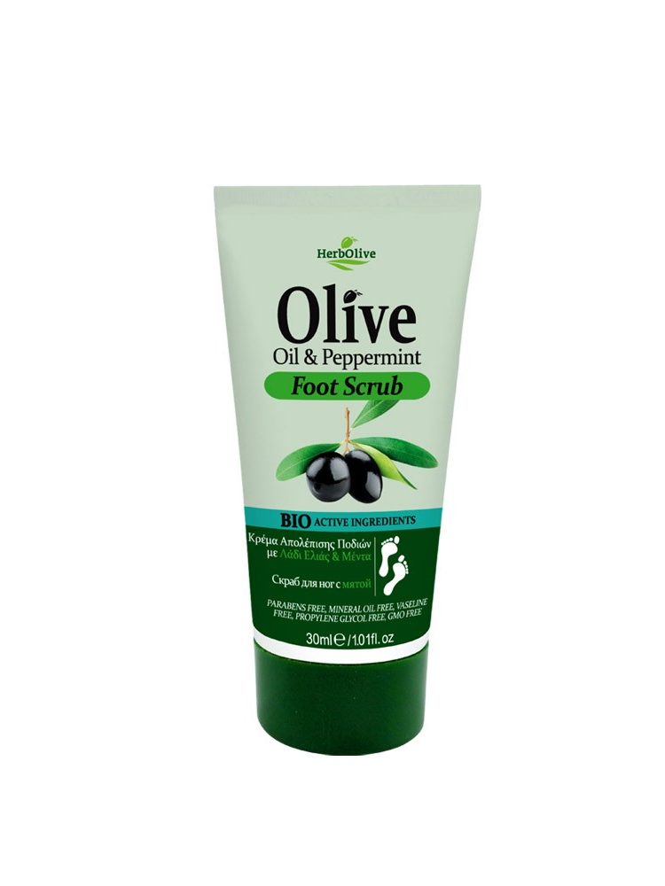 Herbolive Mini Foot Scrub Peppermint