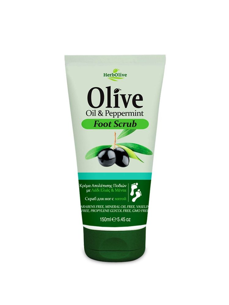 Herbolive Foot Scrub Peppermint
