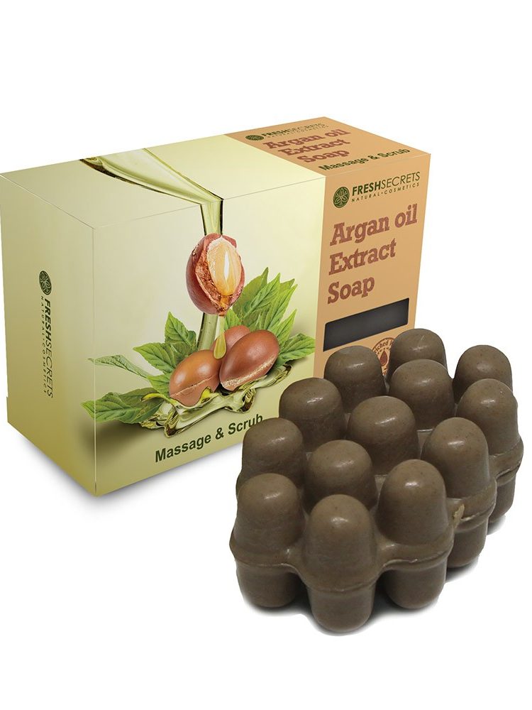 Fresh Secrets Massage Soap with Argan Oil