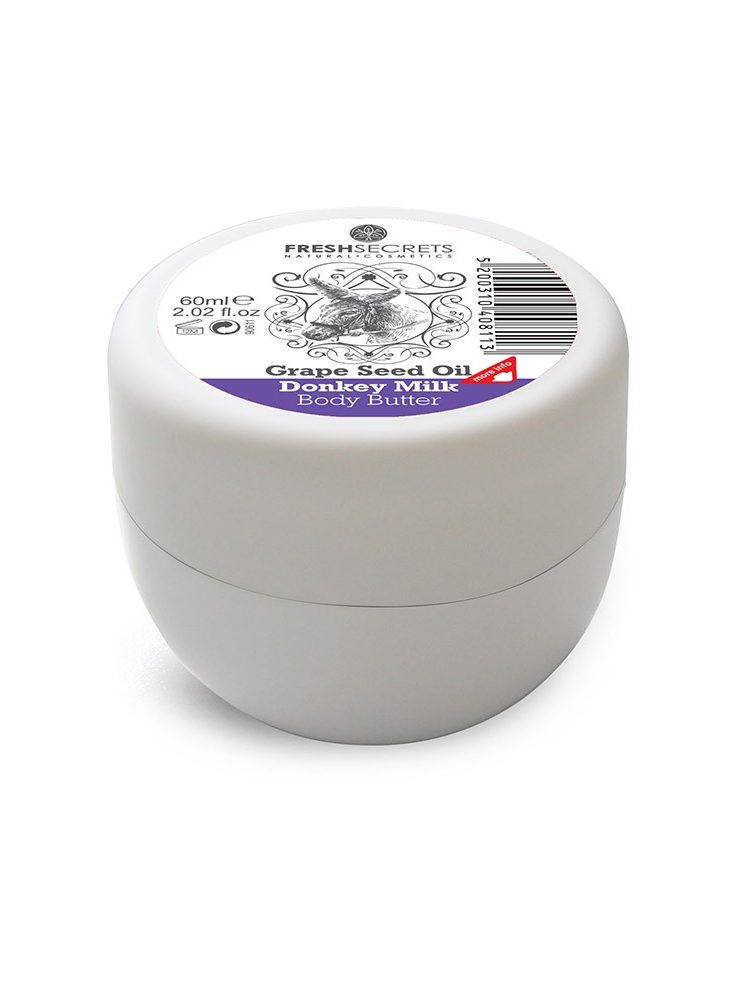 Fresh Secrets Body Butter with Donkey Milk & Grape seed Oil