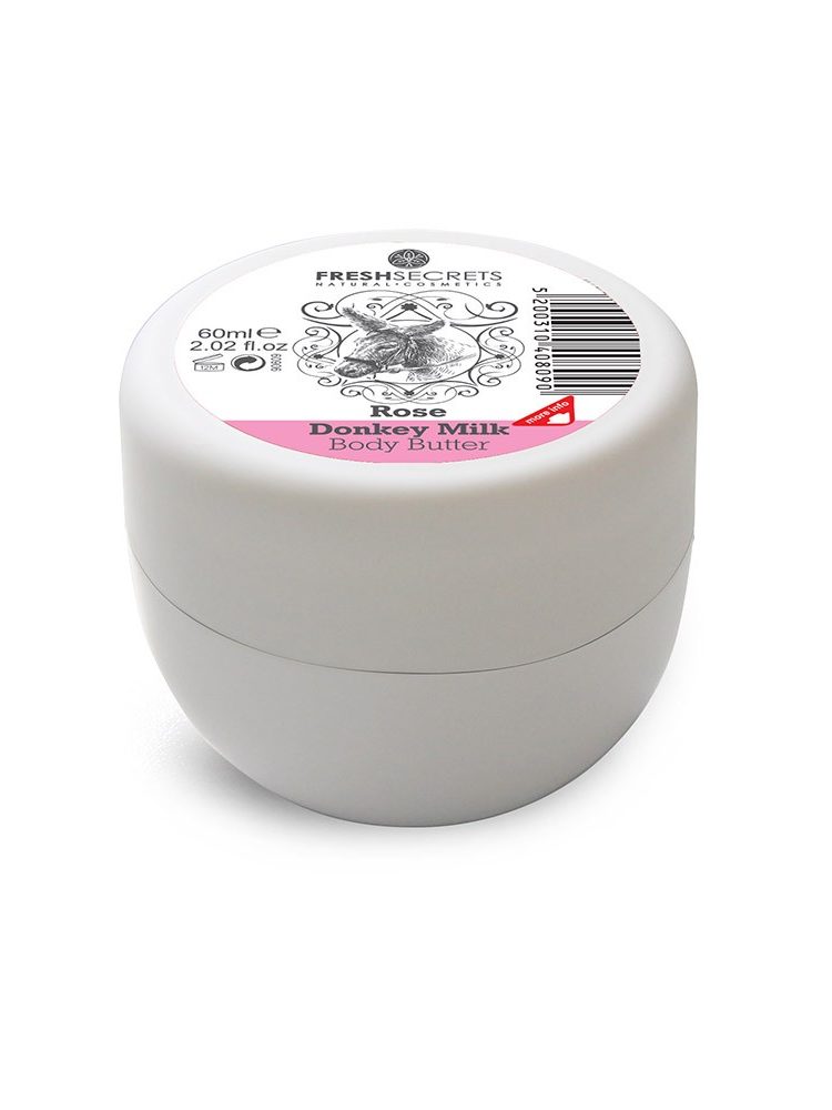Fresh Secrets Body Butter with Donkey Milk & Rose