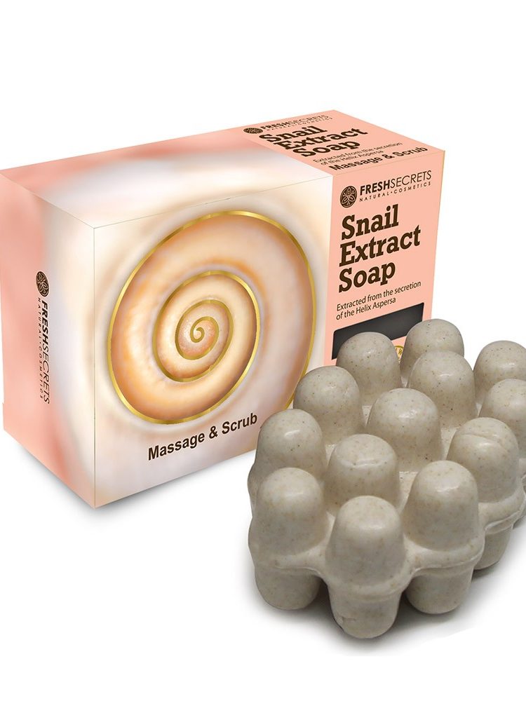 Fresh Secrets Massage Soap with Snail Saliva Extract