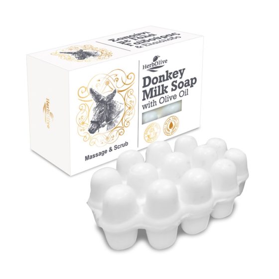 Herbolive Massage Soap with Donkey Milk