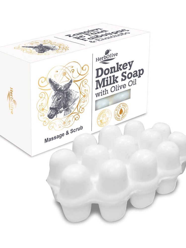 Herbolive Massage Soap with Donkey Milk