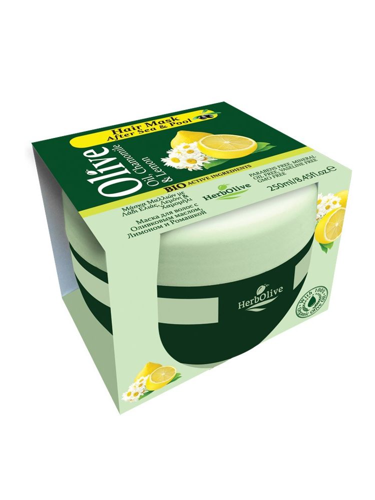 Herbolive Hair Mask Chamomile & Lemon After Sea-Pool